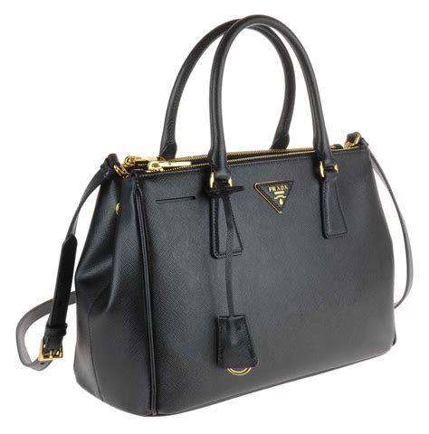 prada borsa pelle nera|Prada Borsa a Spalla In Pelle .